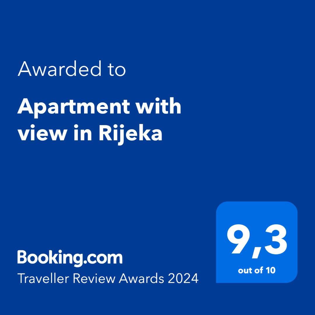 Apartment With View In Rijeka Eksteriør bilde